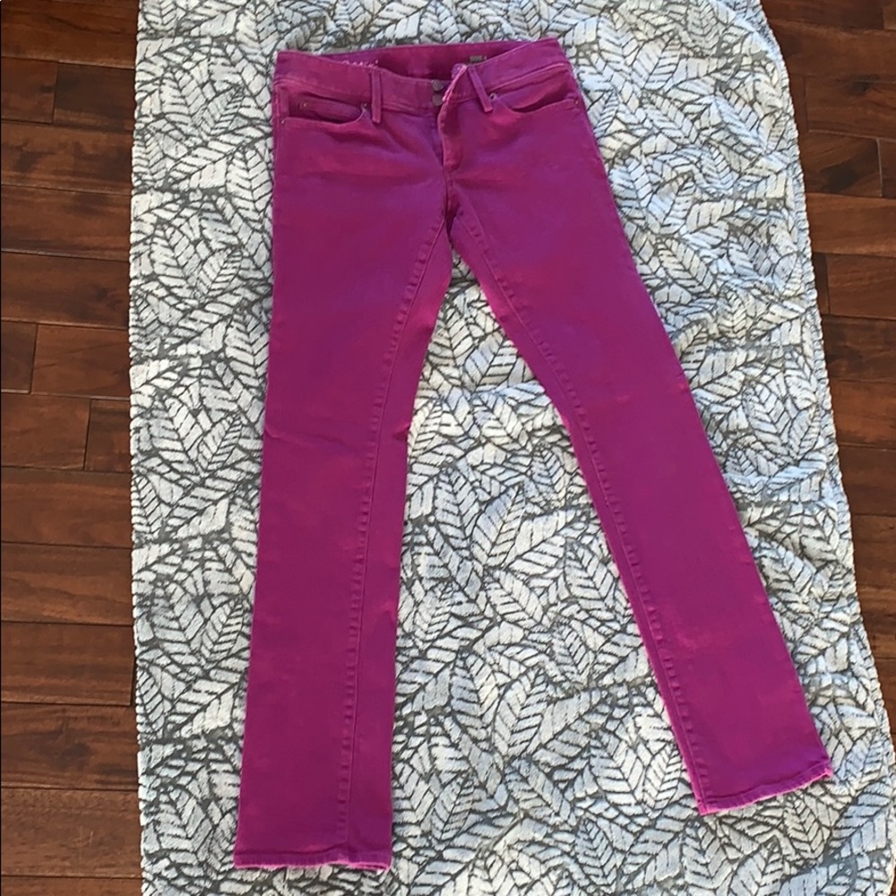 31’’ Worth Straight Jean NOT SATEEN